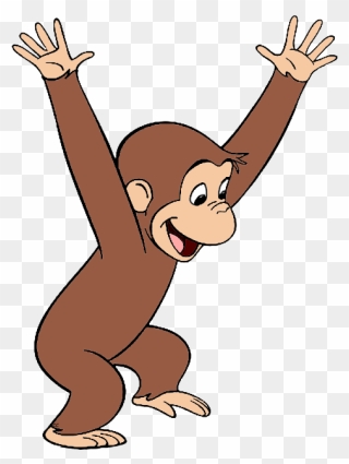 Curious George Clipart - Happy Valentines Day Curious George - Png Download