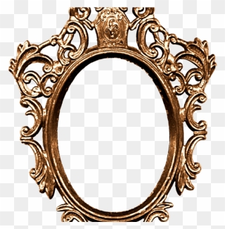Mirror Mirror On The Wall 2 By Jeanicebartzen27 On - Old Mirror Frame Png Clipart