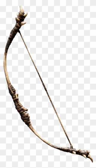 Clip Art Library Stock Arrows Drawing Fantasy - Far Cry Primal Long Bow - Png Download