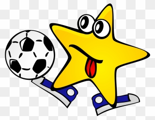 Night Sky Clipart Transparent - Soccer Star Clipart - Png Download