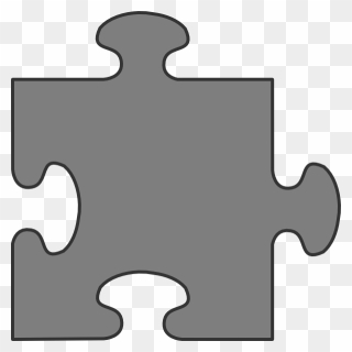 Vector Puzzle Piece - Puzzle Vector Shape Free Clipart