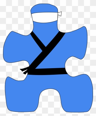 Autistic Ninja » Just Another Wordpress Site - Azul Simbolo Do Autismo Clipart