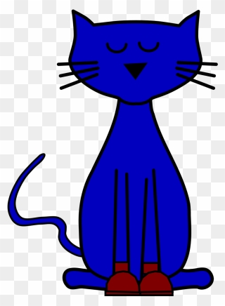 Cat Clipart Png Blue Transparent Png