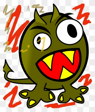 Little Beast Svg Clip Arts - Monster Clip Art - Png Download