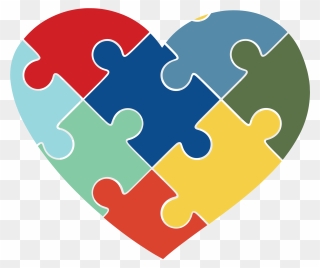 Puzzle Piece Heart Clipart