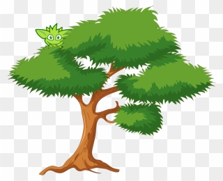 Gremlin Tree - Transparent Background Cartoon Tree Png Clipart