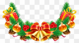 Transparent Christmas Wreath Clipart Png - Fondos De Navidad Png