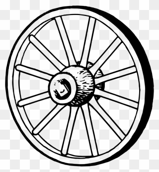 Drawing At Getdrawings Com - Wheel And Axle Clipart Black And White - Png Download