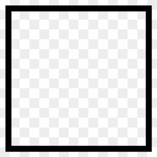 Square Clipart Black And White - Circle - Png Download