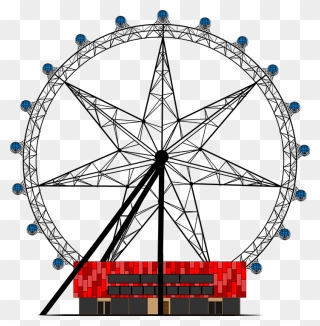 Little Australia Messages Sticker-11 - Ferris Wheel Clipart