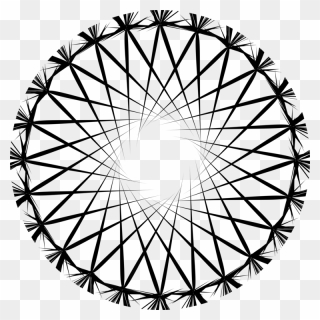Ferris Wheel,triangle,symmetry - Eye Illusion Clipart