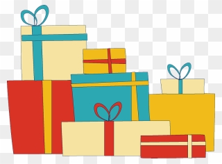 Christmas Presents Clipart - Png Download