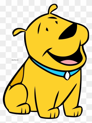 Yellow Dog Clipart - Png Download