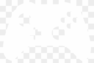 White Controller Icon Png - Xbox One Controller Logo Clipart