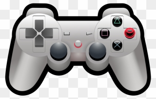 Color Playstation Controller - Transparent Background Video Game Controller Clipart - Png Download