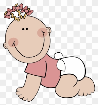 Baby Chick Png Images - Crawling Baby Girl Clipart Transparent Png