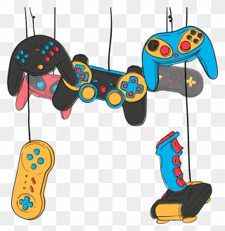 Video Game Game Controller Joystick Online Game - Video Games Png Clipart