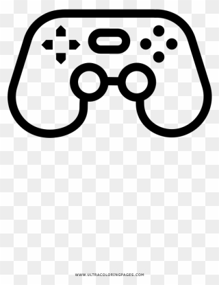 Transparent Video Game Controller Clip Art - Small Game Controller Cartoon - Png Download