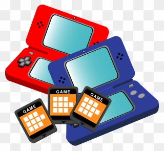 Nintendo Ds Clipart - Handheld Game Console - Png Download