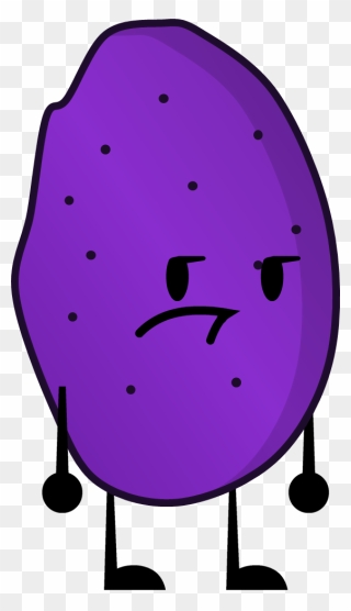 The Object Shows Community Wiki - Purple Potato Clip Art - Png Download