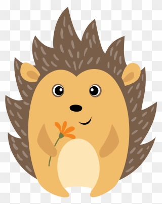 Hedgehog - Cute Hedgehog Clipart - Png Download