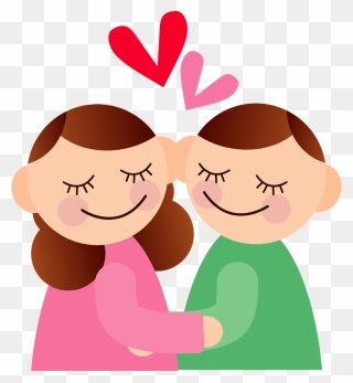 Couple Love Clipart - Love - Png Download