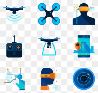 Drone Icons Free - Drone Icons Clipart