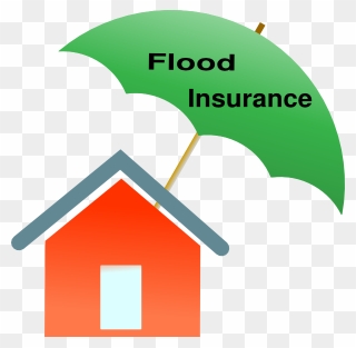 House Flood Clipart Black And White Library Flood Clipart - Flood Insurance Clip Art - Png Download