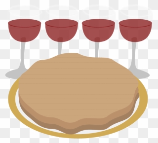 What Is Seder Dinner And Wine Clipart