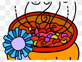 Soup Clipart Chili Cook Off, Soup Chili Cook Off Transparent - Chili Bowl Clip Art - Png Download