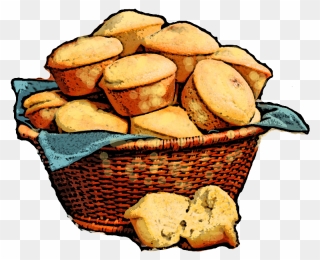 Chili And Cornbread Clipart Image Free Library Cornbread - Clip Art Corn Bread - Png Download