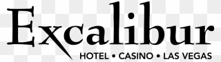 Transparent Chili Cook Off Clipart Black And White - Excalibur Logo Las Vegas - Png Download