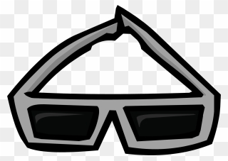 Club Penguin Rewritten Wiki - 3d Glasses Club Penguin Transparent Clipart