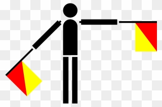 Semaphore Mike - Gerald Holton Clipart