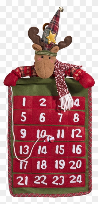 Advent Calendar "moose - Illustration Clipart