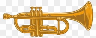 Trumpet Clip Art Free, Trumpet Transparent Png Images - Png Clipart Trumpet Png