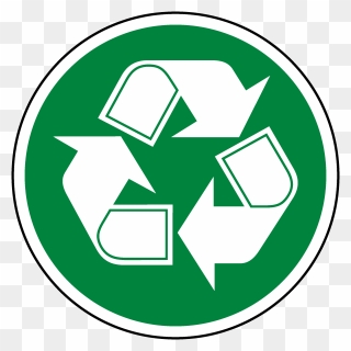 Recycle Emblem - Recycle Symbol In A Circle Clipart