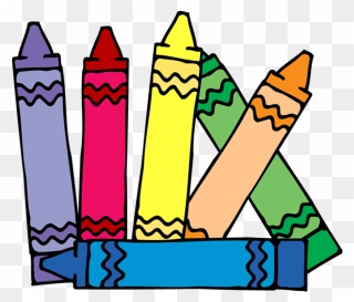 Pre K Clipart - Crayons Clipart - Png Download