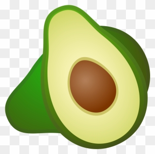 Avocado Clipart Png 2 Â» Clipart Station - Avocado Icon Transparent Png