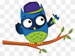 Season Clipart Learning - Owl - Png Download