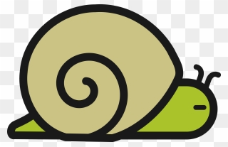 Snail Shell Clipart , Png Download - Snail Shell Line Art Transparent Png