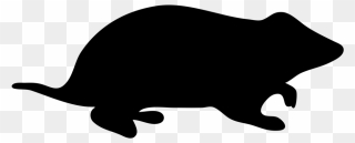 Hamster Silhouette Clip Art - Hamster Silhouette Png Transparent Png
