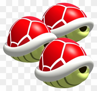 Image Triple Shells Mario - Mario Kart 64 Red Shell Clipart