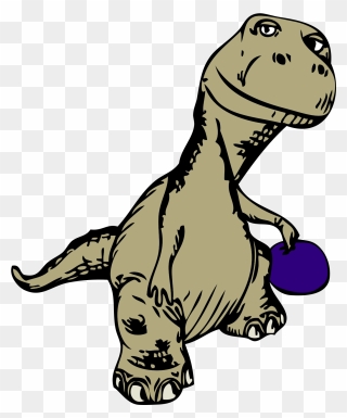 Johnny Automatic Dinosaur Remix - Clipart Moving Dinosaur - Png Download