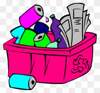 Recycle Bin - Recycling Clip Art - Png Download