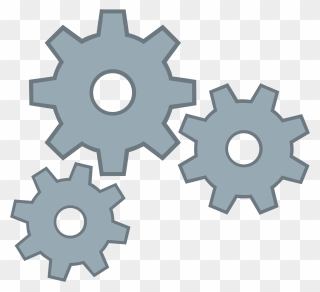 Gear Clipart - Gears Clipart No Background - Png Download
