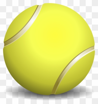 Transparent Tennis Ball Clipart - Clip Art Tennis Ball - Png Download