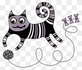 Cat Whiskers Clip Art - Cat - Png Download