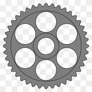 Gears Type4 Teeth40 Clipart - Certificate Red Seal Png Transparent Png
