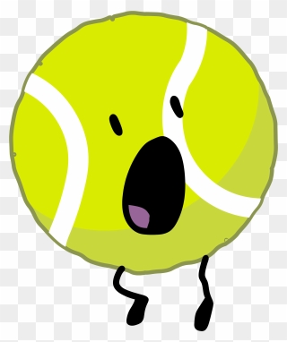 Clipart Rocket Tennis - Tennis Ball From Bfdi - Png Download